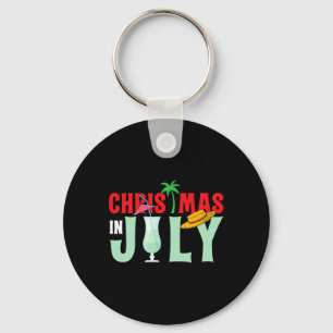 Chaveiro Natal Em Julho Feliz Natal Verão Engraçado San