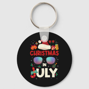 Chaveiro Natal Em Julho Feliz Natal Verão Engraçado San