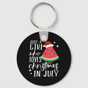 Chaveiro Natal Em Julho Feminino Divertido Melancia