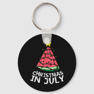 Chaveiro Natal em Julho Melancia Árvore de Natal de Verão H