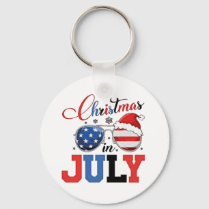 Chaveiro Natal em julho Papais noeis engraçados Natal 4-07