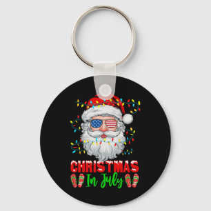 Chaveiro Natal Em Julho Papais noeis Festivos Patriótico So