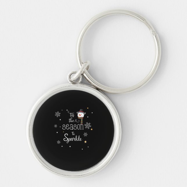 Chaveiro Natal Esta É A Época De Sparkle (Frente)