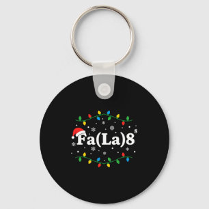 Chaveiro Natal Fa(la) 8 Luzes Divertidas de Natal Chapéu do