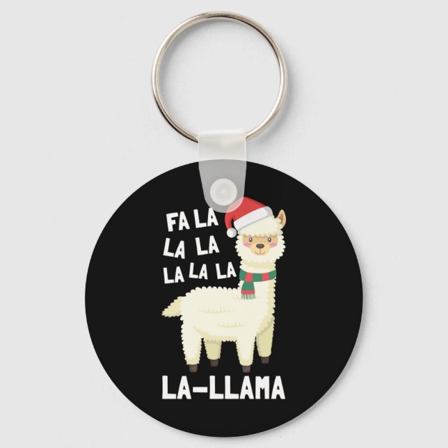 Chaveiro Natal Fa La Llama Essential (Frente)