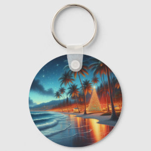 Chaveiro Natal havaiano/tropical