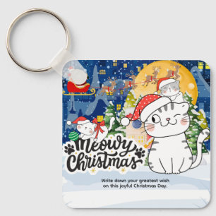 Chaveiro Natal Meowy