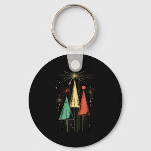Chaveiro Natal Moderno de Meados do Século