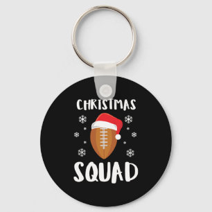Chaveiro Natal na Praça de Futebol Americana
