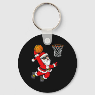Chaveiro Natal Papai Noel Dunking A Basball Boys Ki