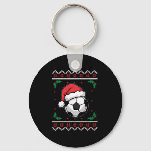 Chaveiro Natal Papai Noel Pé Xmas Feio Futebol Meninos Cria