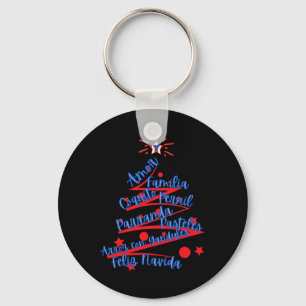 Chaveiro Natal Porto-Riquenho Feliz Natal