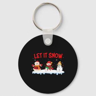 Chaveiro Natal Que Neve Snowman Winter Xmas Para Homens