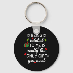 Chaveiro Natal Relacionado A Mim Pijama Familiar Divertido