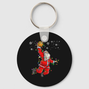 Chaveiro Natal Santa Claus Voleibol Pajama Xmas Mens