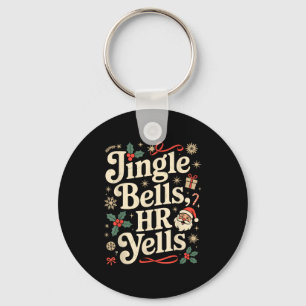 Chaveiro Natal Sarcástico Vintage Violação RH Presente