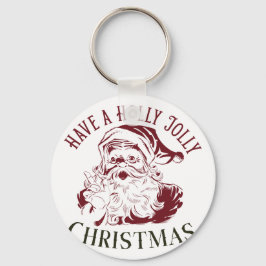 Chaveiro Natal Vintage Alegre