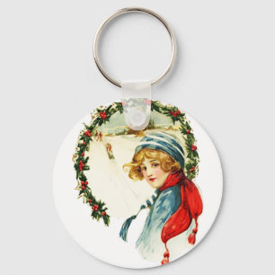 Chaveiro Natal vintage Boy