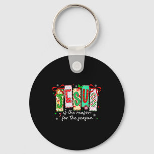 Chaveiro Natal Xmas Jesus É A Razão Da Temporada