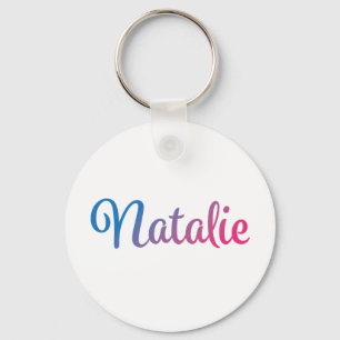 Chaveiro Natalie Na moda Cursive
