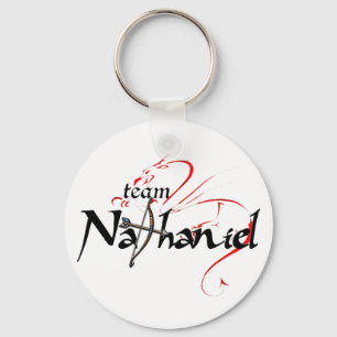 Chaveiro NATHANIEL da equipe! (chaveiro claro)