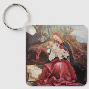 CHAVEIRO NATIVIDADE COM ANJOS - MÁGICA DO NATAL