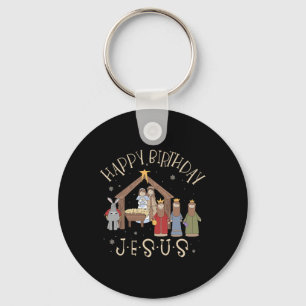 Chaveiro Natividade Feliz Aniversário Jesus Natal Natividad