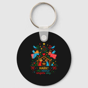 Chaveiro Natividade Hark Os Anjos Mensageiros Cantam Natal