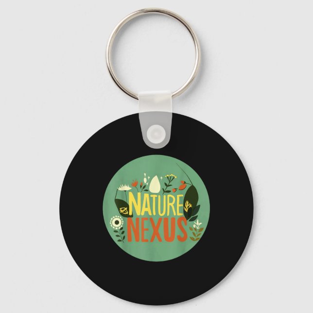 Chaveiro Nature Nexus - Harmonia Natureza Para O Ambiente P (Frente)