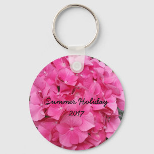 Chaveiro Natureza da Fotografia Floral com Flor Rosa