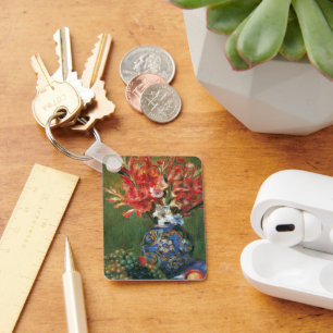 Chaveiro Natureza-morta com Flores e Frutas de Pierre Renoi