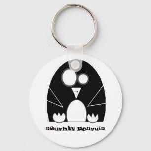 Chaveiro NAUGHTYPENGUIN, pinguim impertinente