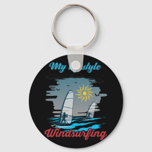 Chaveiro Navegação Por Windsurfing É O Meu Estilo De Vid