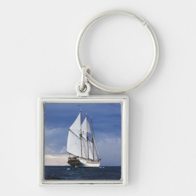 Chaveiro Navio de navigação no mar Báltico (Frente)