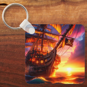 Chaveiro Navio pirata