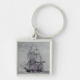 Chaveiro Navios Gráficos de Arte Fina Oceanic Trek