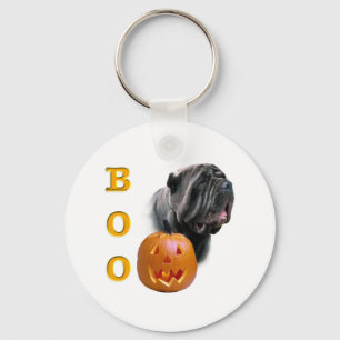 Chaveiro Neapolitan Mastiff Halloween BOO