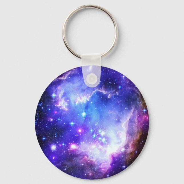 Chaveiro Nebulosa Azul (Frente)