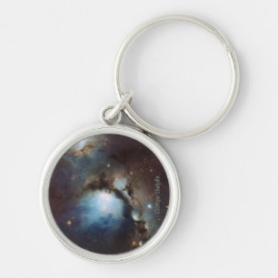 Chaveiro Nebulosa Órion Astronomia azul marrom bege céu est