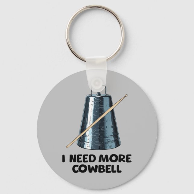 Chaveiro Need More Cowbell (Frente)