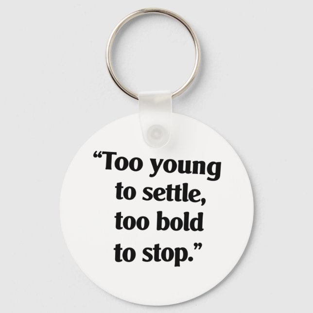 Chaveiro Negrito o suficiente para continuar (Frente)