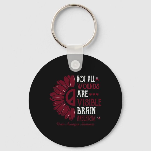 Chaveiro Nem Todas As Feridas São Aneurismo Cerebral Visíve (Frente)