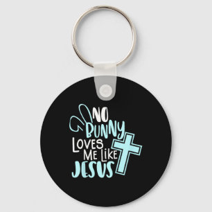 Chaveiro Nenhum coelho me ama como Jesus, Ressurreição cris