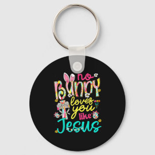 Chaveiro Nenhum Coelho Te Ama Como Jesus Feliz Dia de Pásco
