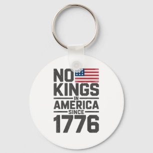 Chaveiro Nenhum Rei na América desde 1776 Design Criativo