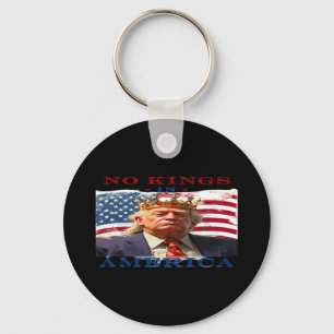 Chaveiro Nenhum Rei na América Design Criativo Anti-Trump