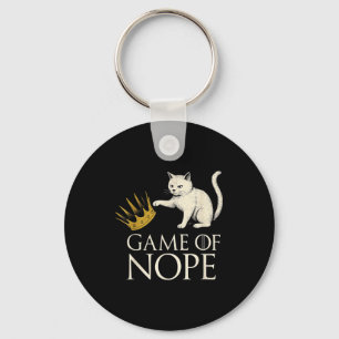Chaveiro Nenhum Rei Na América Gato Preto Engraçado Chutand