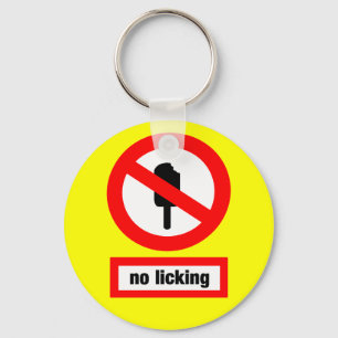 Chaveiro nenhuma lambedura