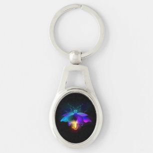 Chaveiro Neon Firefly a preto