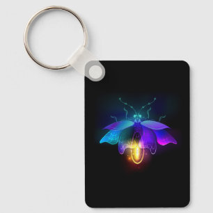 Chaveiro Neon Firefly a preto